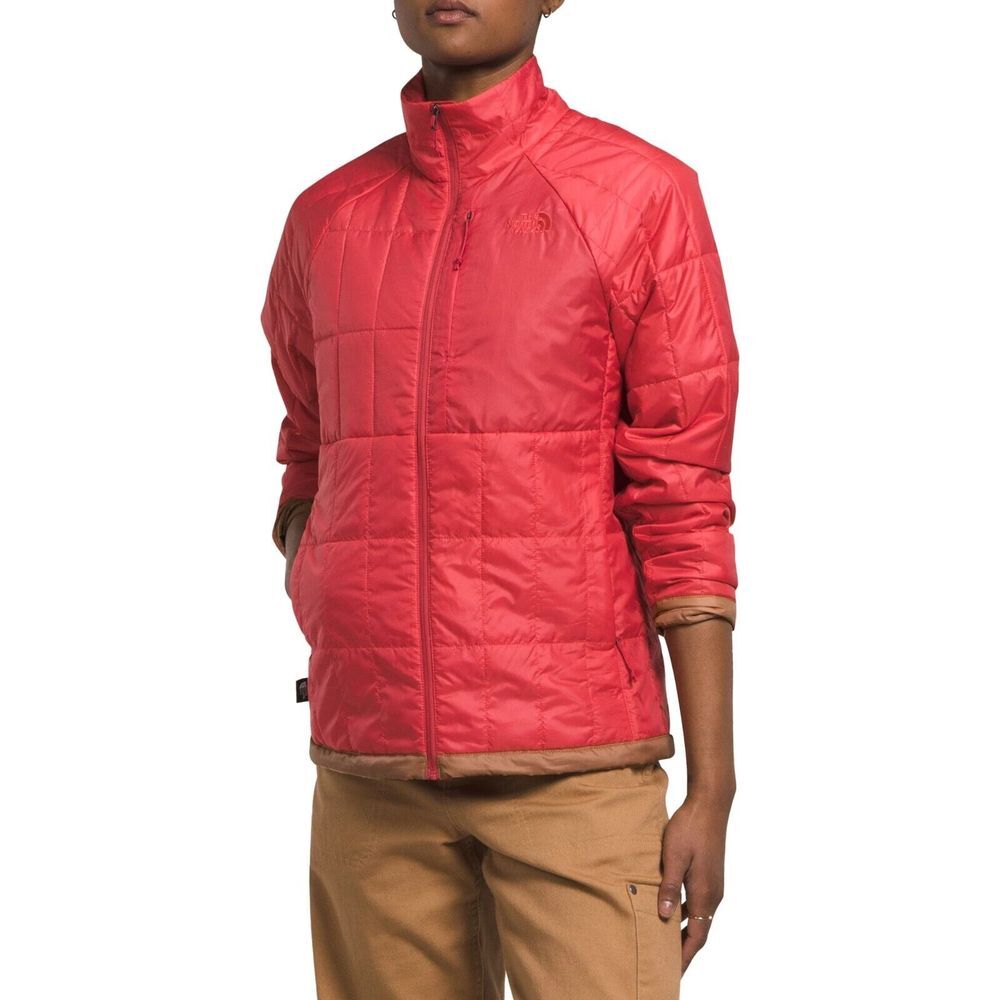 The North Face Womens Circaloft Jacket,XXL Clay‎ Red/Almond Butter NWT